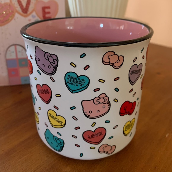 💗New Hello Kitty Candy Hearts Valentines Mug💗 - Picture 4 of 10